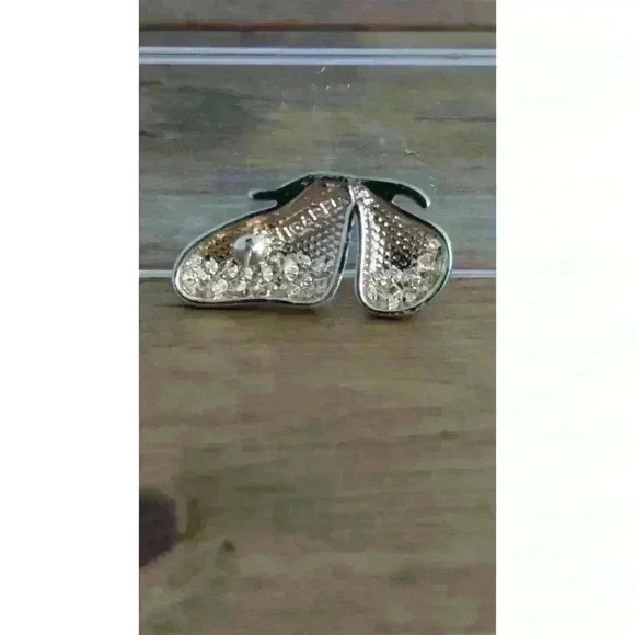 Butterfly Gold Tone w/ Pink Rhinestone Sugarfix by Baublebar - Picture 2 of 2